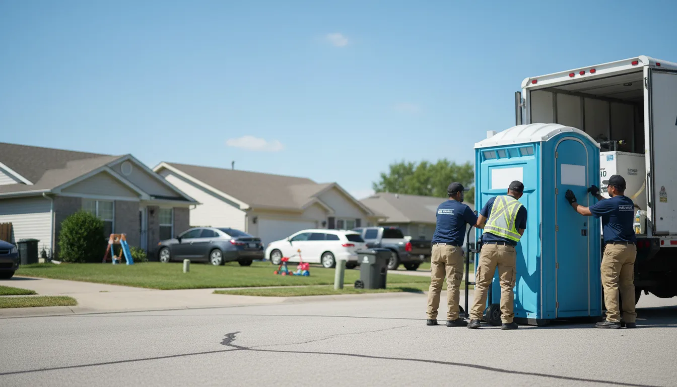 Standard Porta Potty Rentals in Mccune, KS near me